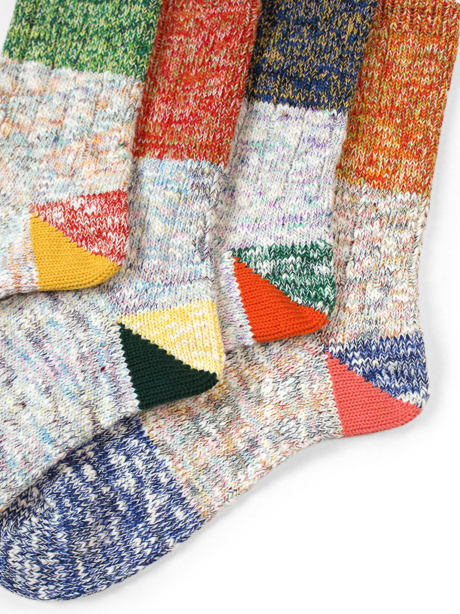 60 Pairs Heel 2TONE Socks