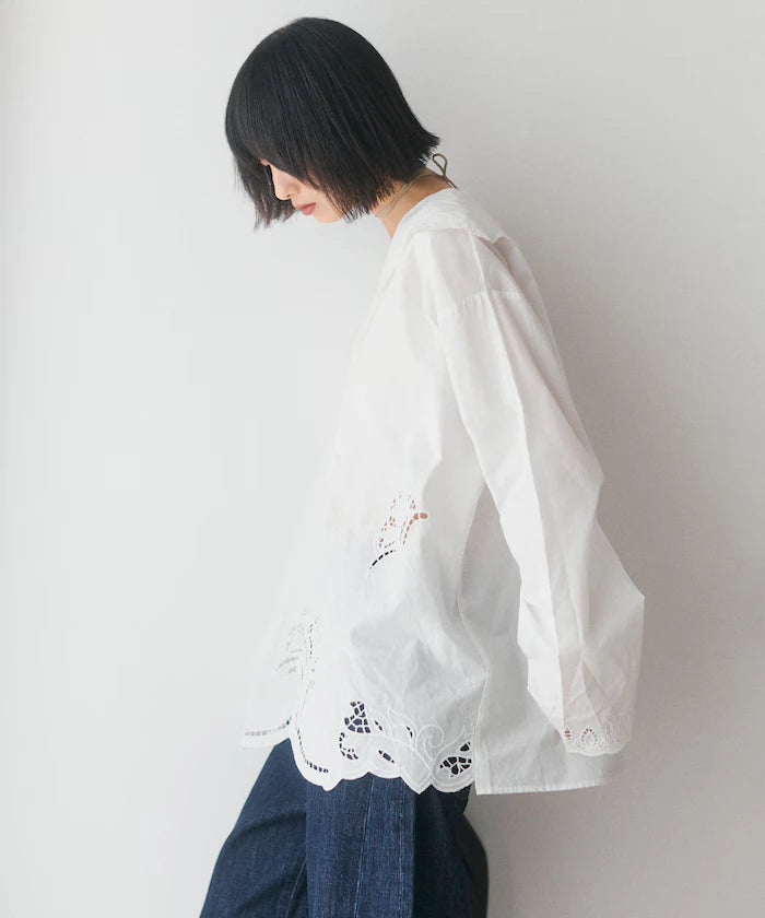 Cutwork Embroidery Blouse