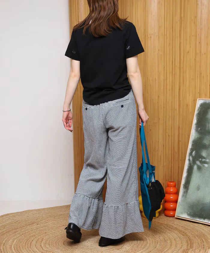 Organic Cotton Allover Embroidery T-Shirt