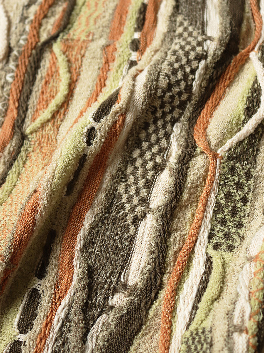 7G Knit GAUDY Half ZIP Vest