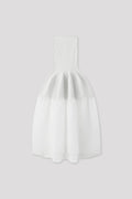 POTTERY HS LUCENT GLITTER STRAPLESS DRESS