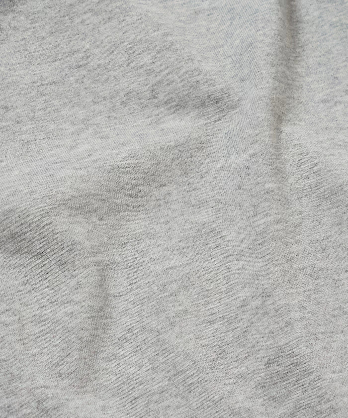 Fake Layered Henry Neck Cut-and-sew Short Sleeve T-shirt [Limited Edition]