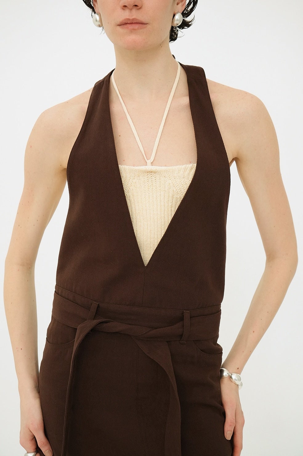 HALTER NECK LOW WAIST ONEPIECE