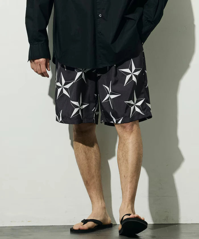 Pattern Easy Shorts / Allover Design Short Pants / Setup Compatible