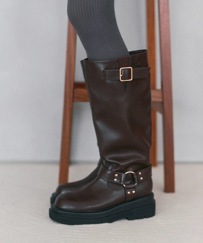 Long Engineer Boots