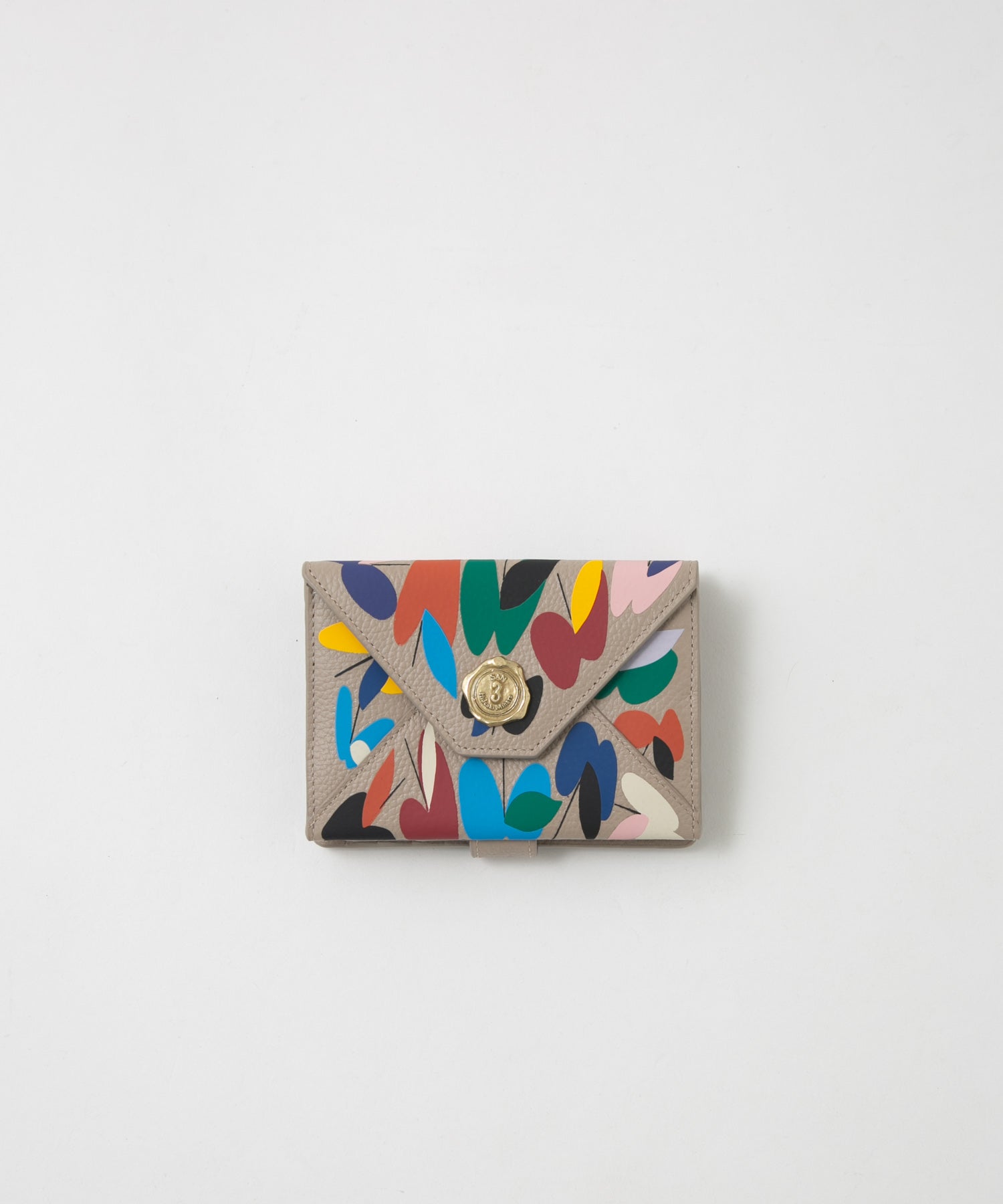 SHOGO SEKINE Collaboration Bi-fold Wallet Grayish SFO-SKN#45