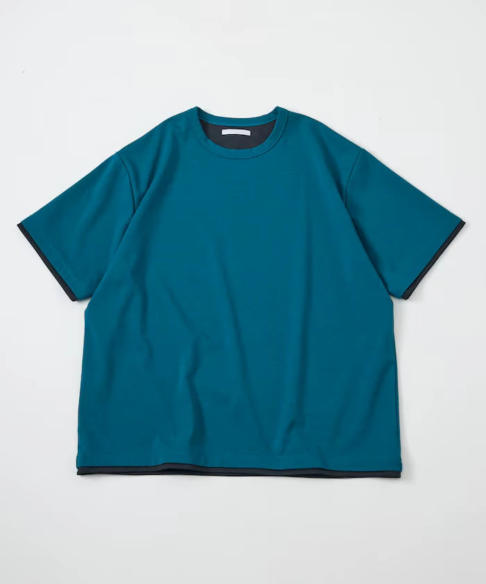 Relaxed Fit Reversible Cardboard Short Sleeve T-Shirt / Color Design