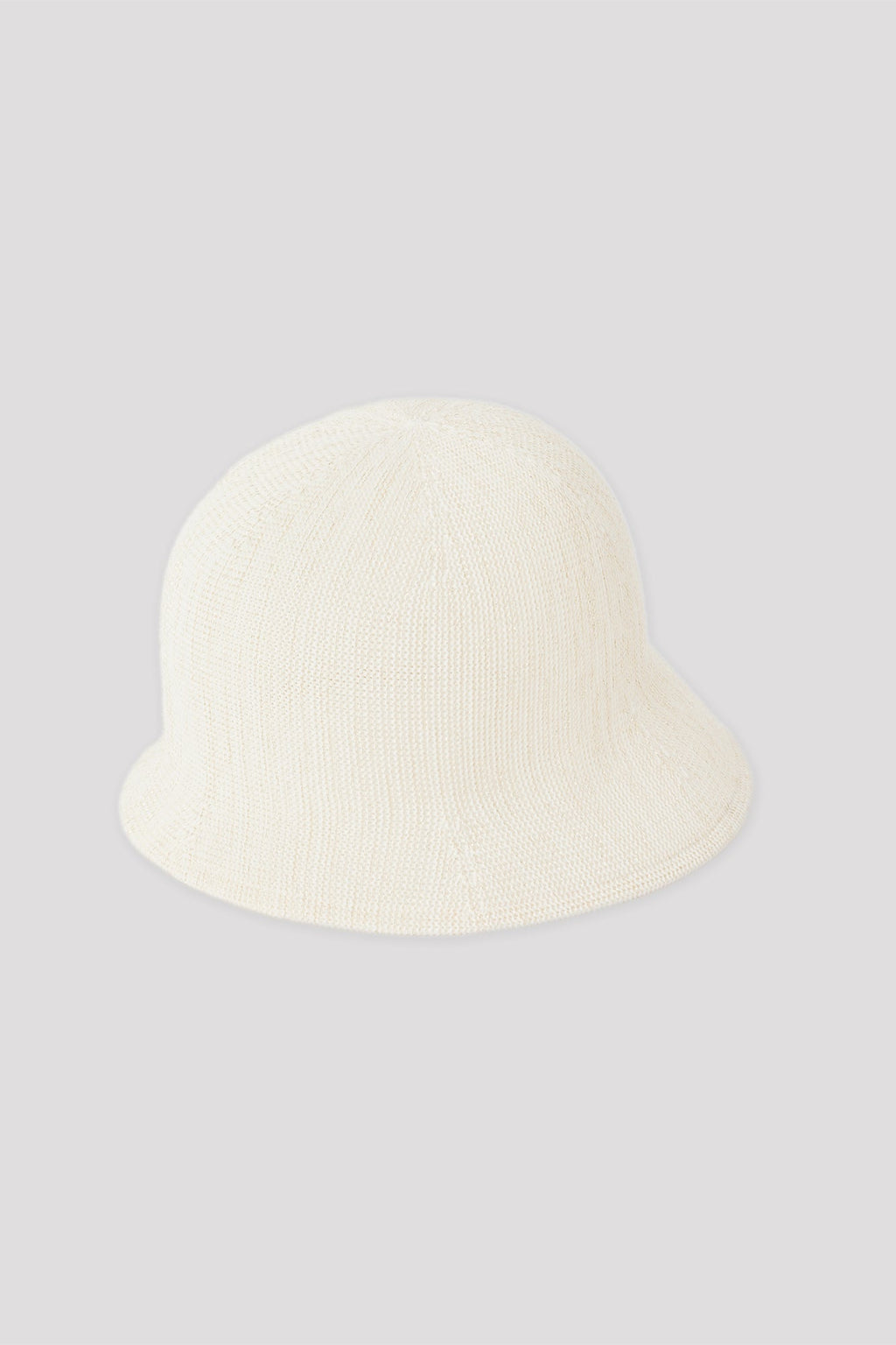 MESH KNIT GLITTER ASYMMETRIC HAT