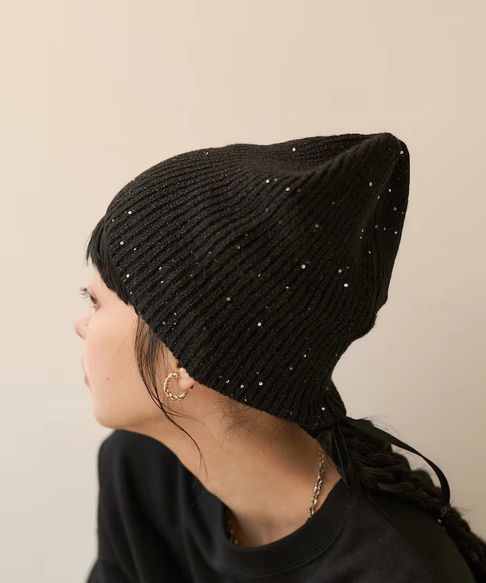 Sequin Beanie