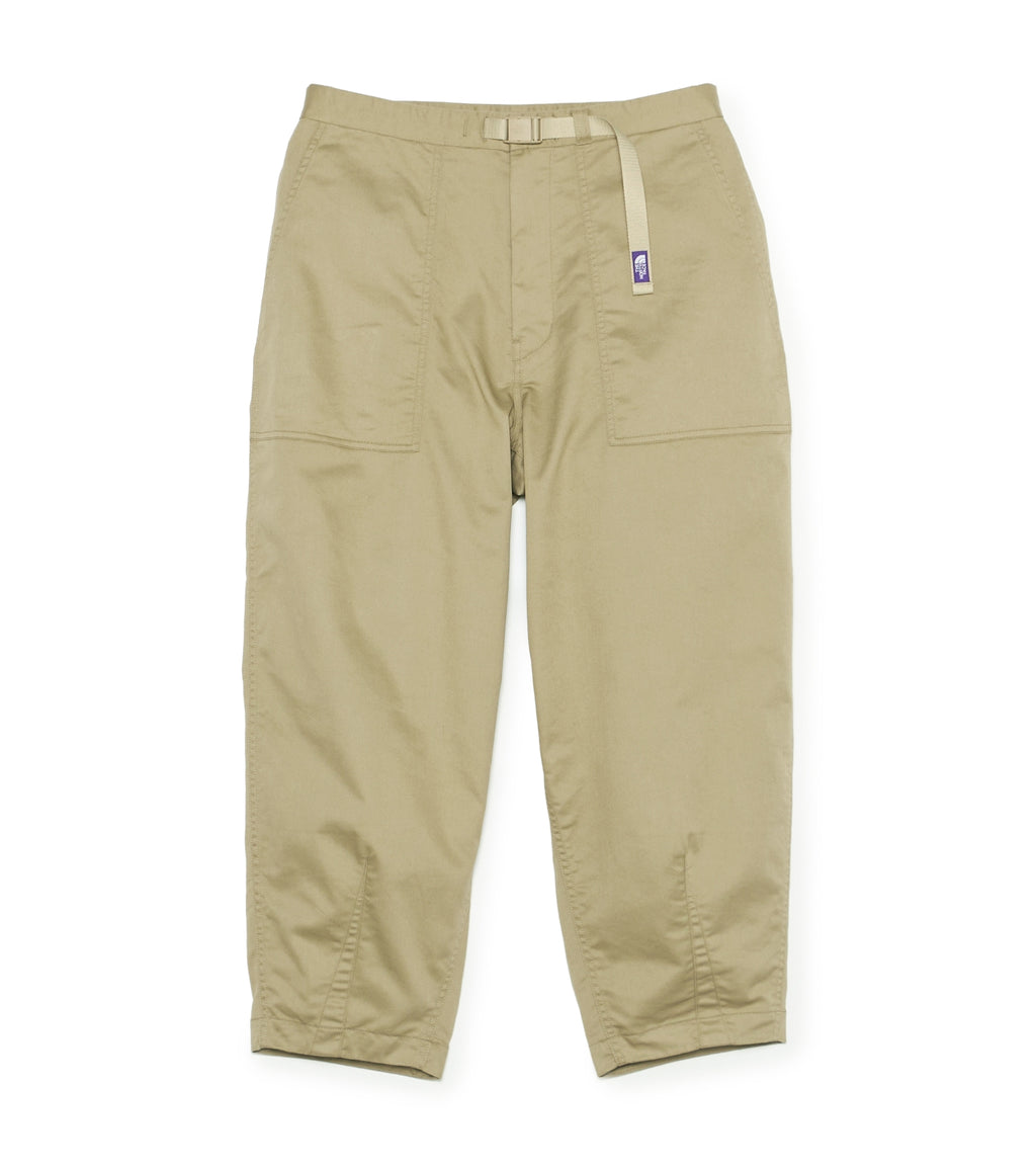 COOLMAX Chino Wide Cropped Pants