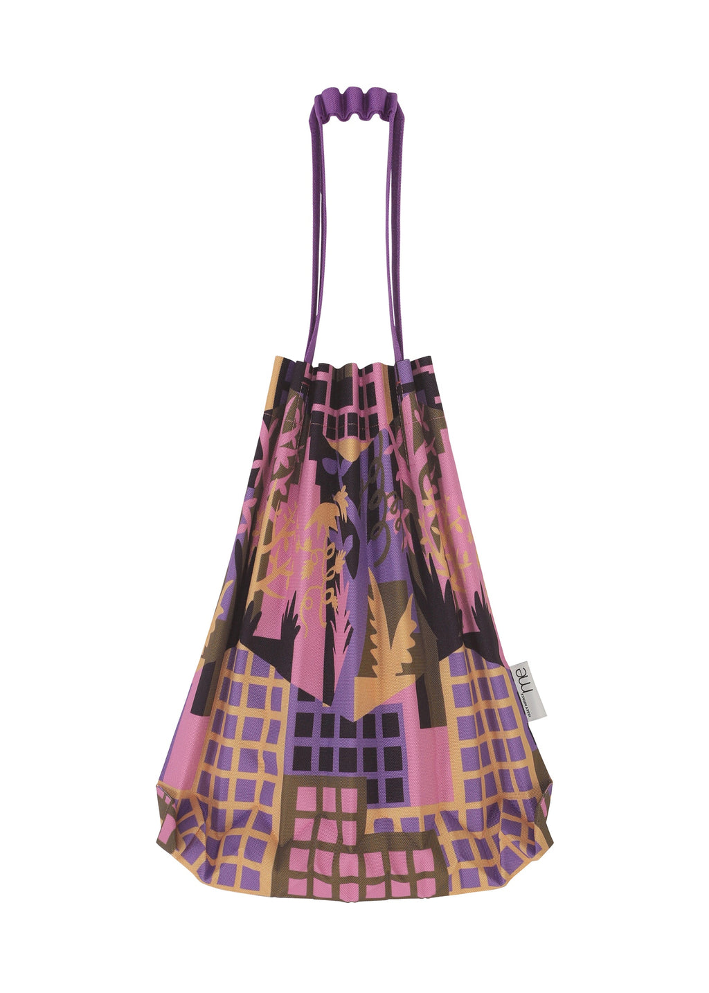 Building Trunk Pleats Bag