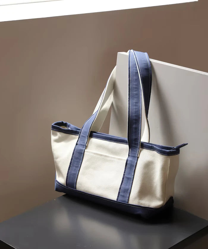 Wide Canvas Tote Bag