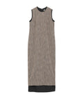 CREPE JACQUARD STRAIGHT ONEPIECE