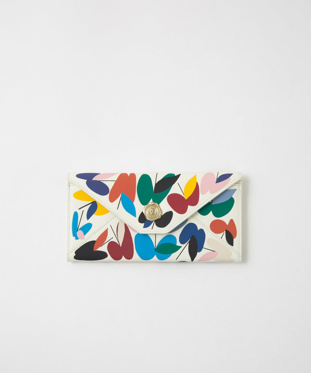 SHOGO SEKINE Collaboration Mail-Type Long Wallet Ivory SIF-SKN#22