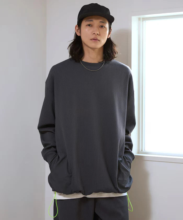 Side Pocket Spindle Tech Thermal Crew