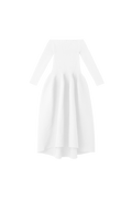 POTTERY HS OFF SHOULDER LONG SLEEVE DRESS