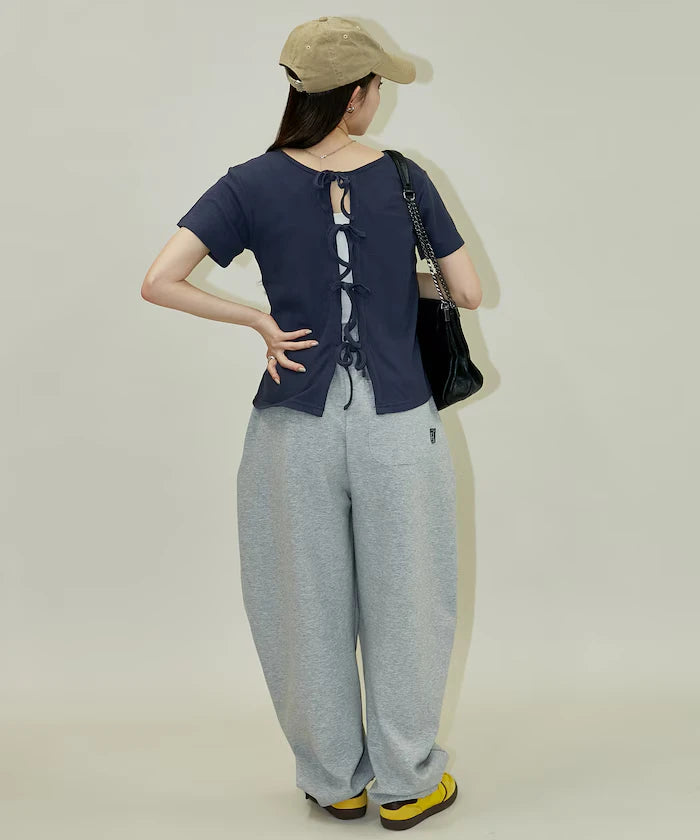 Light Waffle 2WAY Ribbon Cardigan Limited Edition