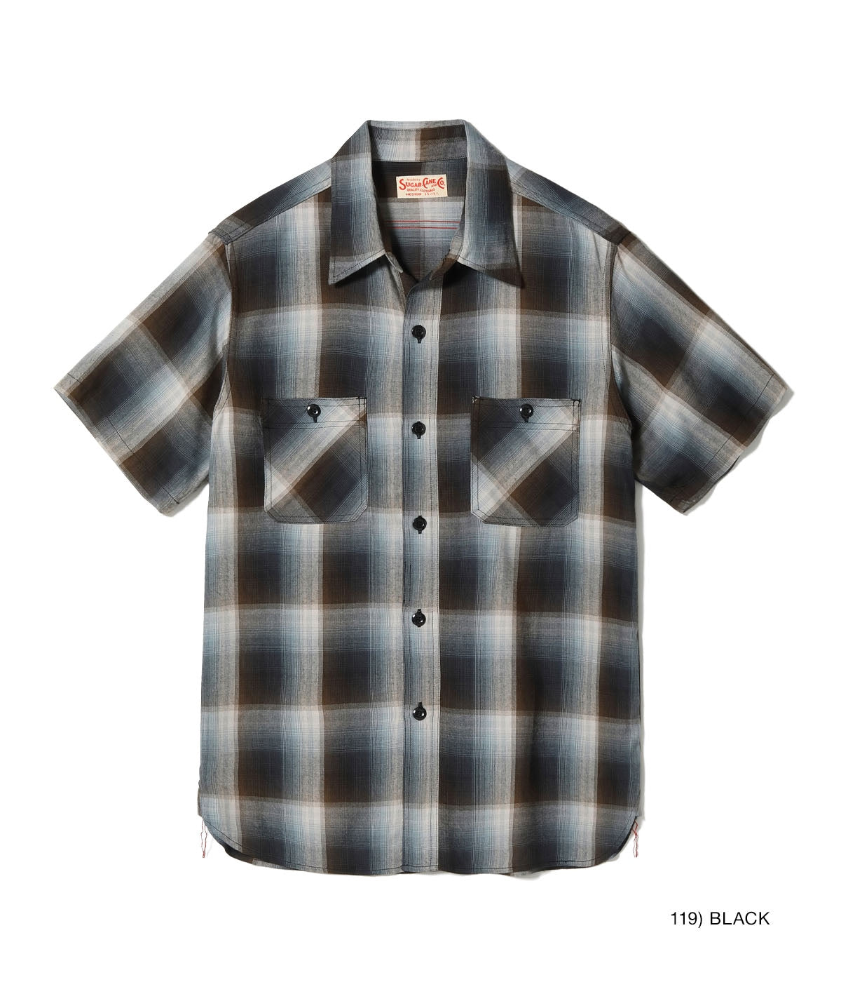 Rayon Twill Check Work Shirt