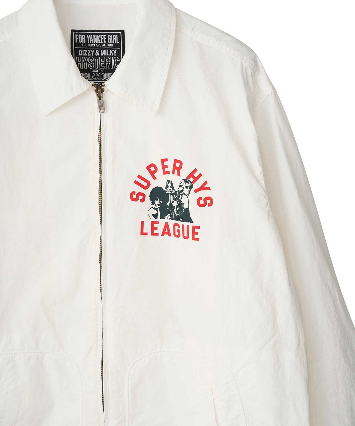 SUPER HYS LEAGUE Zip-Up Blouson