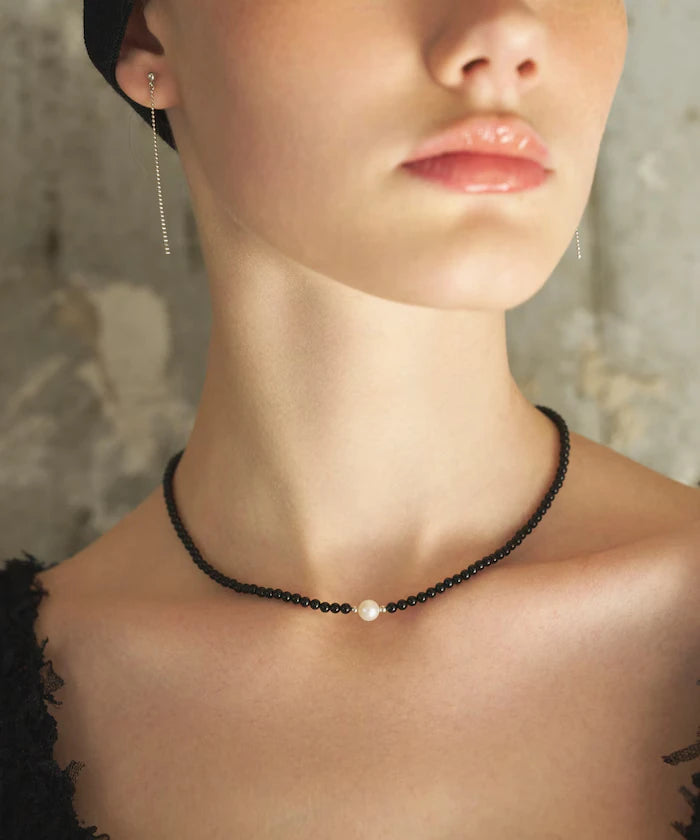 Silver925 Onyx Natural Stone Necklace