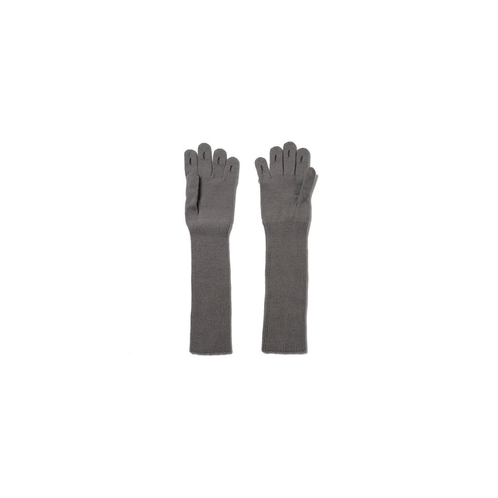 JEWELRY ATTACHED LONG GLOVES / SMALL：GREY