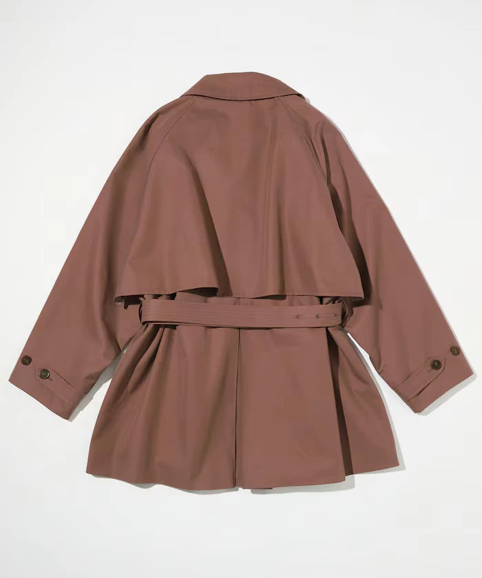 T/C Chambray Short Trench Coat