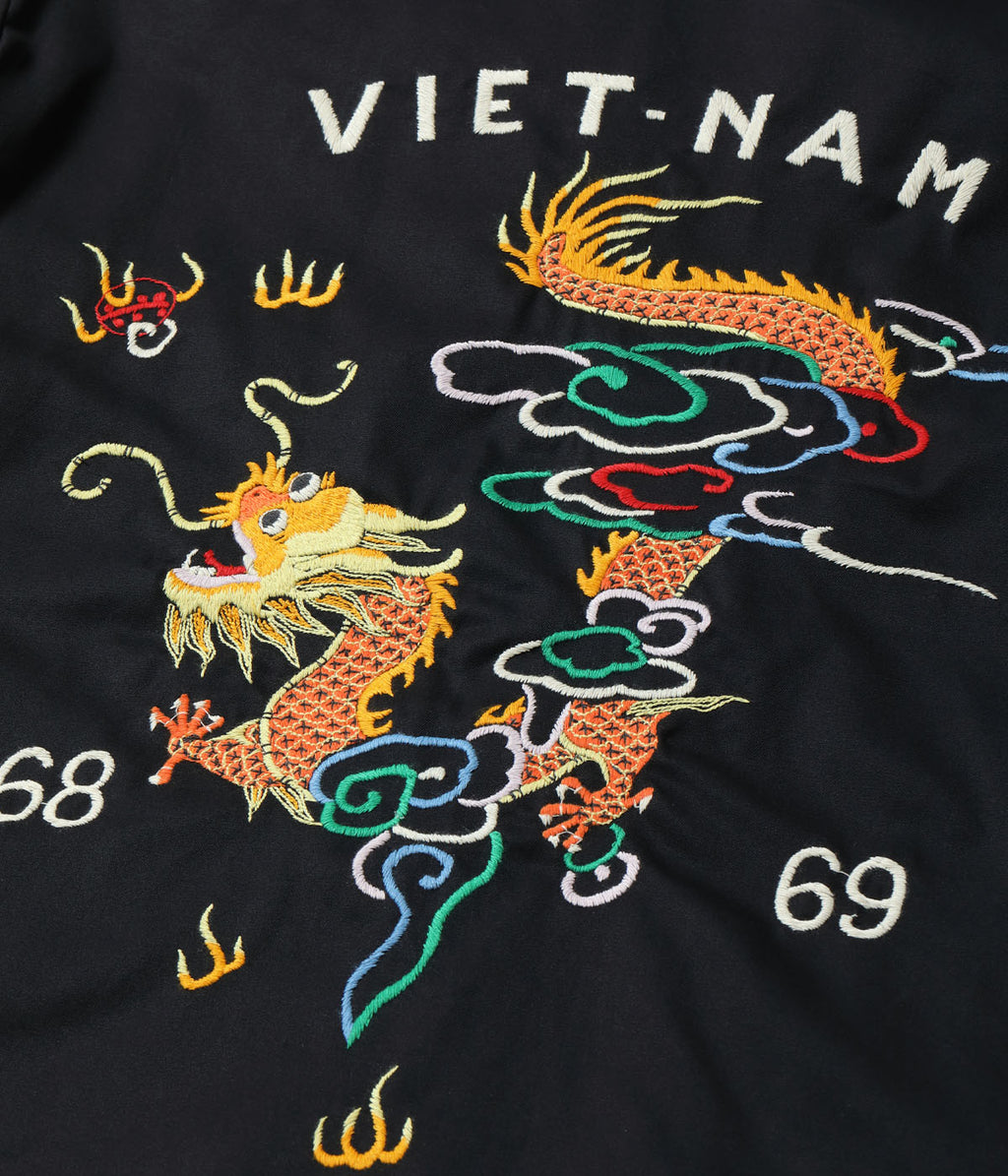 Late 1960s Style Cotton Vietnam Jacket “DRAGON”
