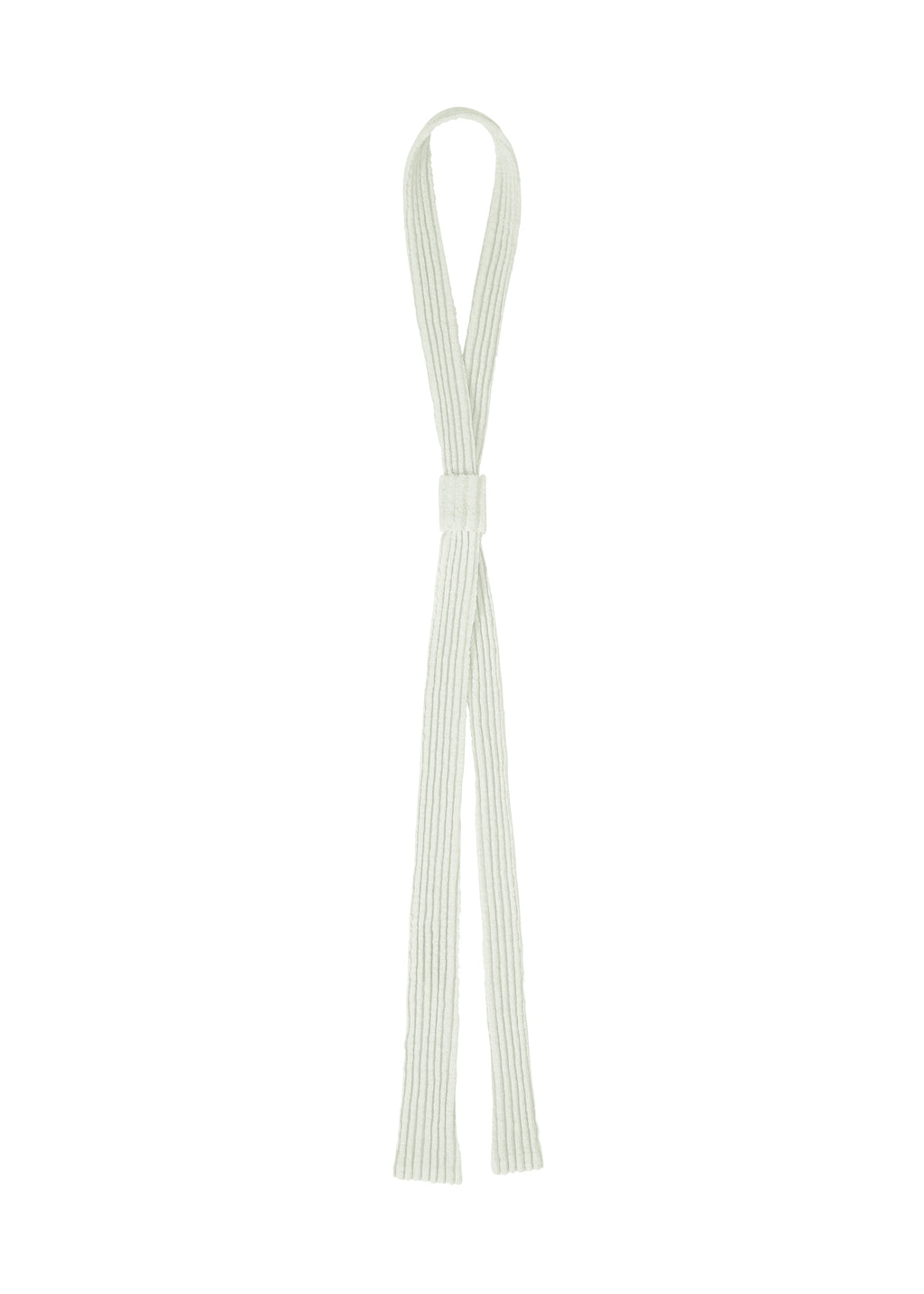 Pleated Seersucker Tie