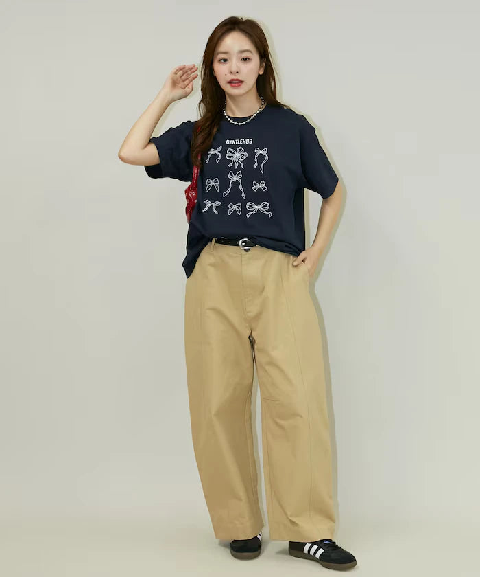 Ribbon Embroidery T-Shirt Limited Edition