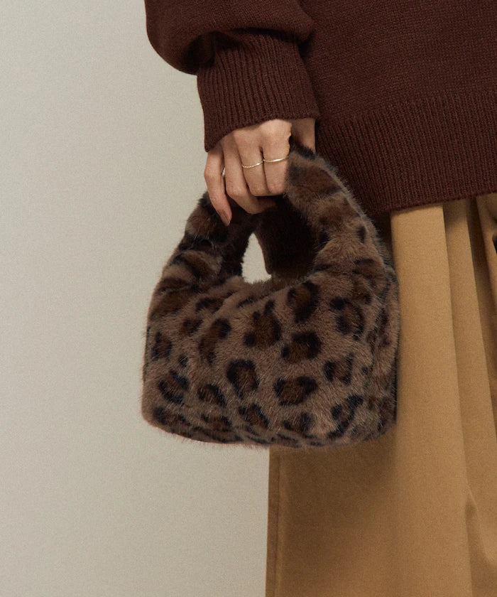 Faux Fur Handbag
