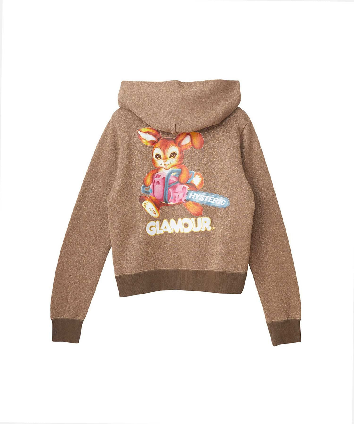 CHAINSAW BUNNY Short-Length Hoodie