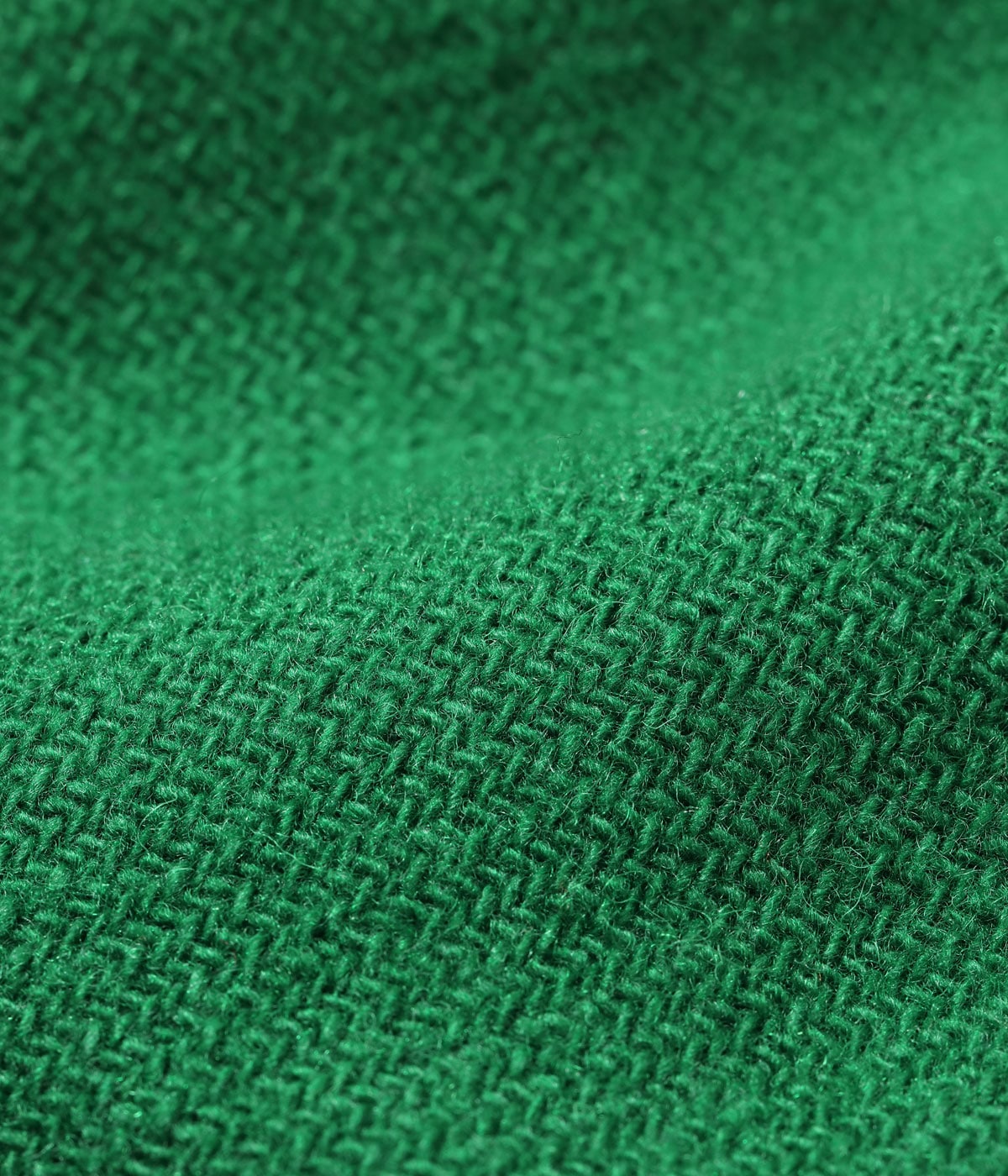 30oz. WOOL MELTON AWARD JACKET “CRANK BUSTERS” (GREEN)