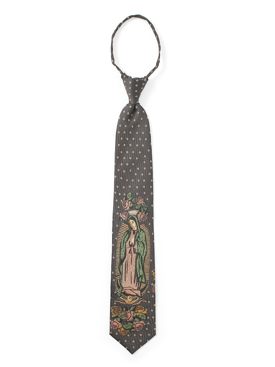 Silk Twill Maria ZIP Tie