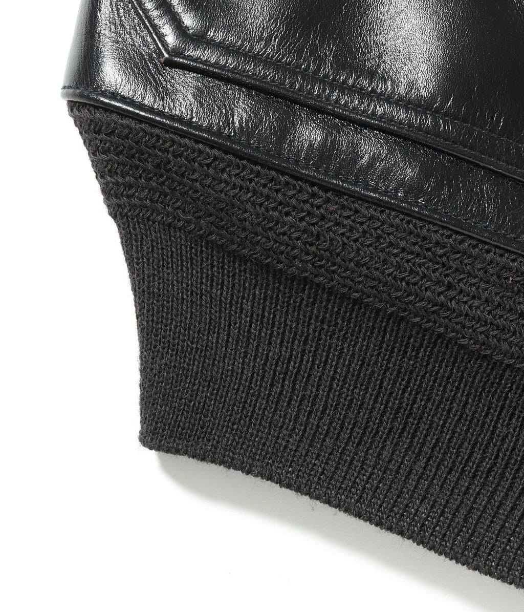 WILLIAM GIBSON COLLECTION Type BLACK AN-J-3A HORSEHIDE MODEL