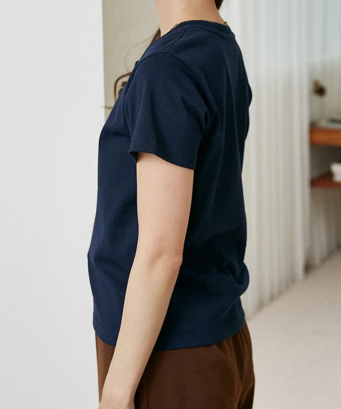 Picot Race Henry Neck T-Shirt Limited Edition