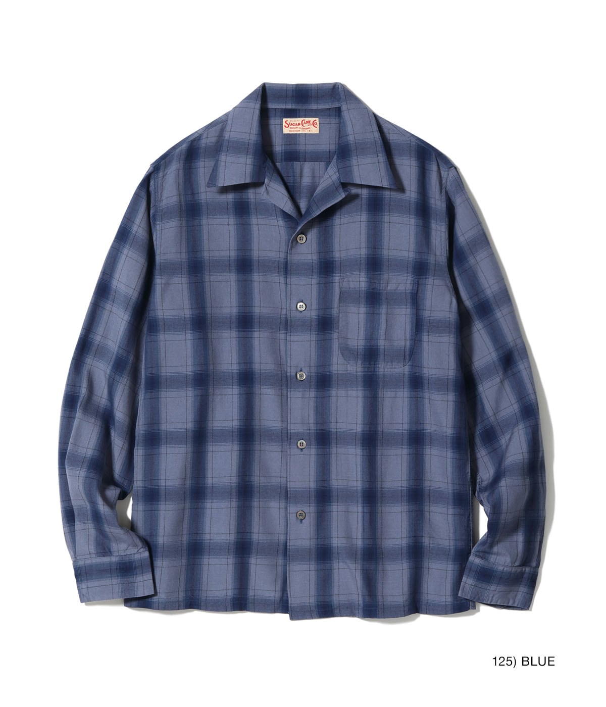 RAYON COVERT CHECK OPEN SHIRT