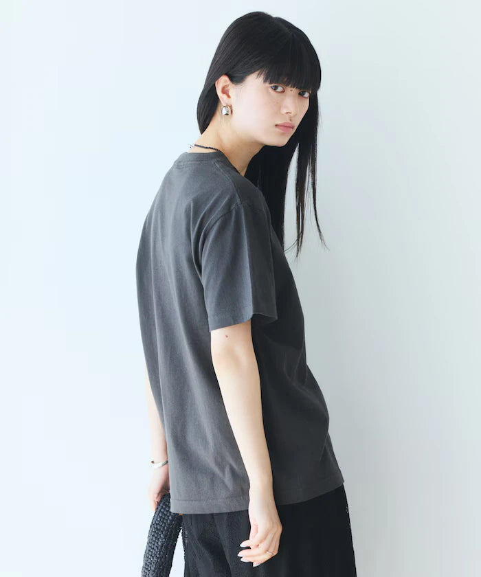 Comfortable Logo Horse Print Crew Neck T-Shirt