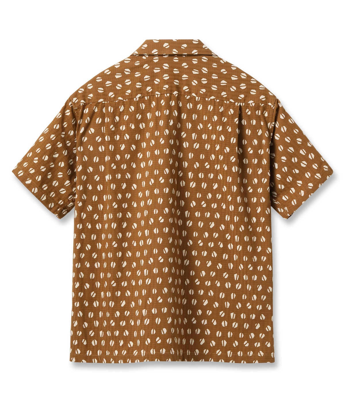 DOBBY COTTON OPEN SHIRT “BLUE MOUNTAIN”