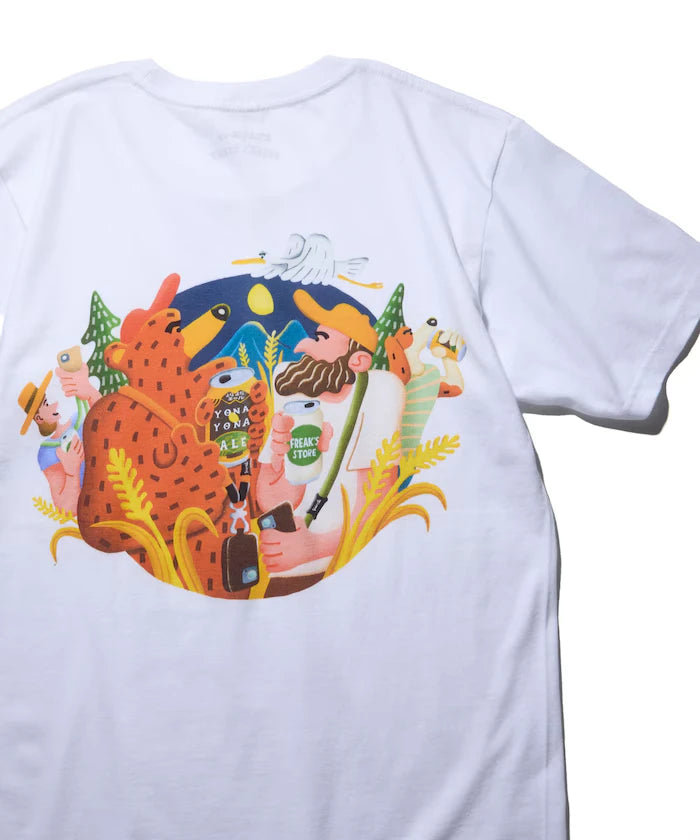YONAYONA ALE×FREAK'S STORE TEE