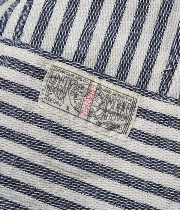 HEADLIGHT × FICTION ROMANCE NOS 7oz. 1 / 4" INDIGO STRIPE WORK COAT
