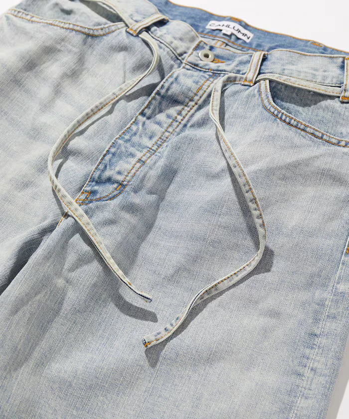 Selvedge Denim Baggy Shorts