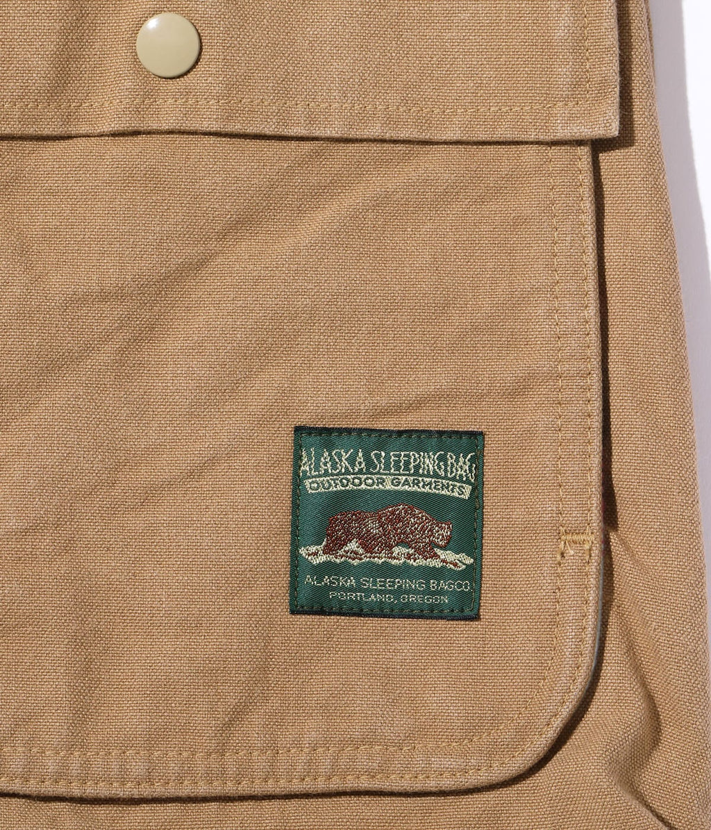 ALASKA SLEEPING BAG COTTON CANVAS, MADE IN USA “VIKING” JACKET