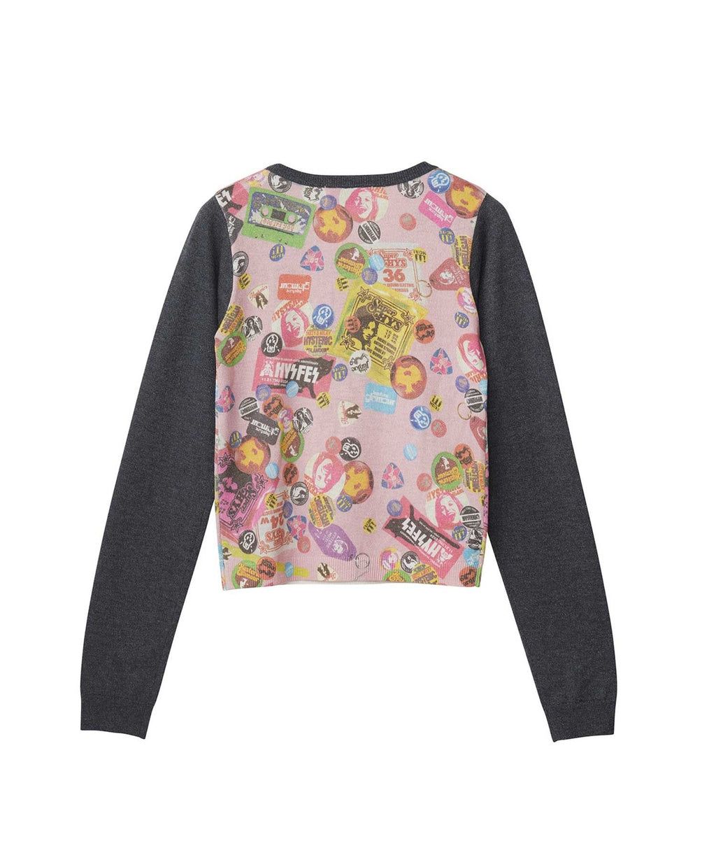 GUITAR DAYS Pattern Pullover