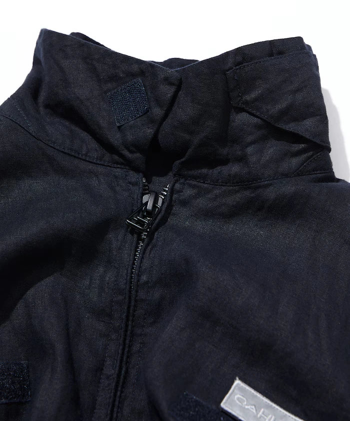 Linen Heli Crew Jacket