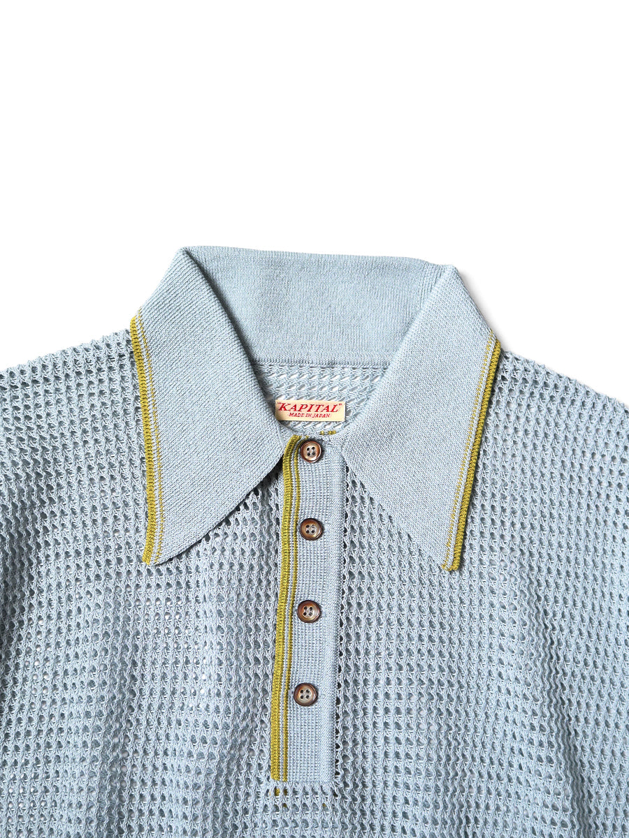12G Mesh Knit Carol Polo