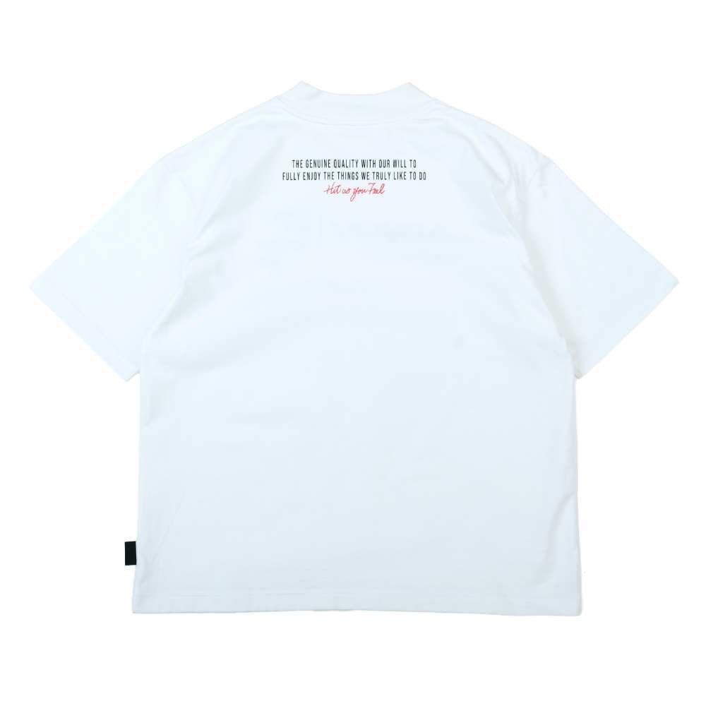 CORDURA MOCK NECK GOLF SERIES/ WHITE