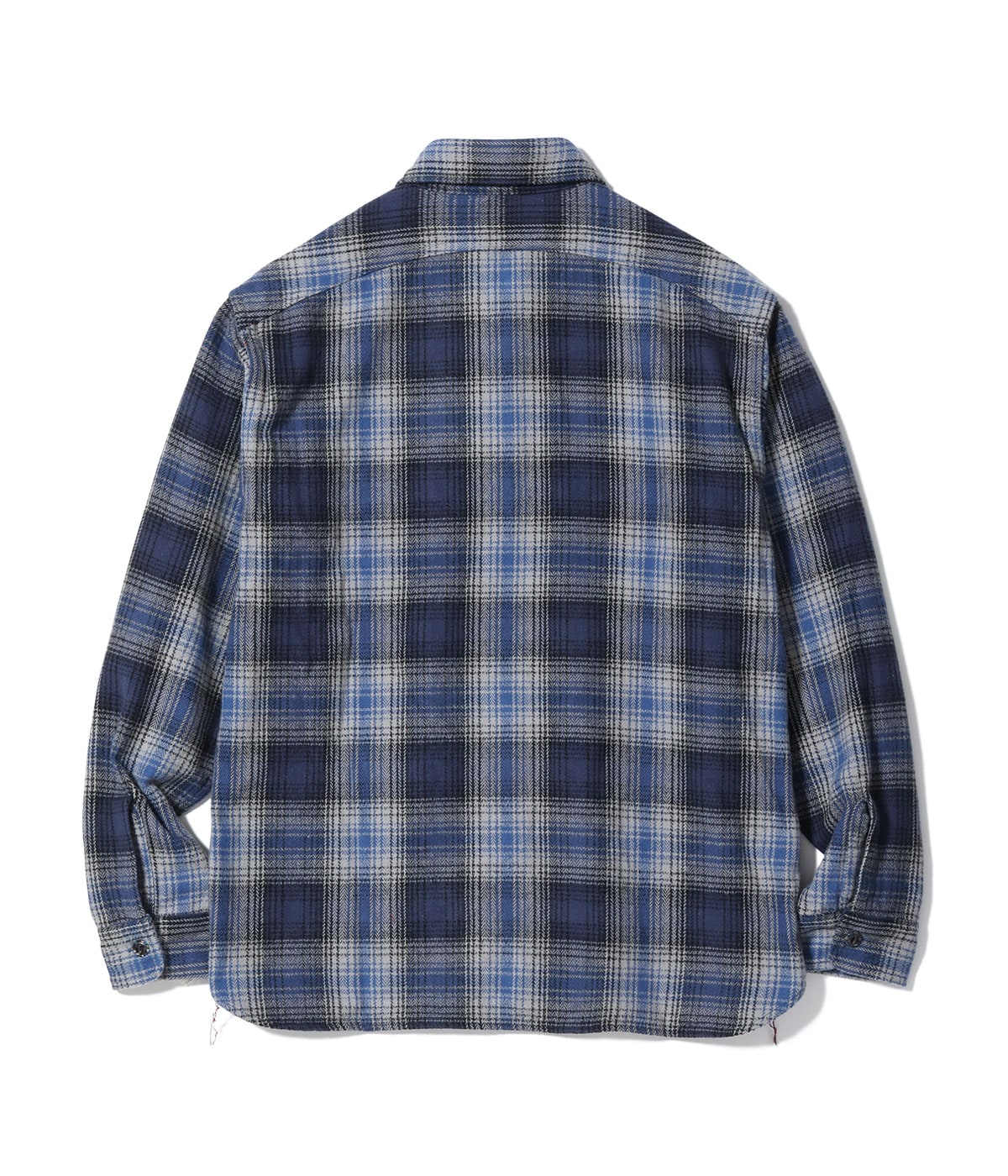 FICTION ROMANCE HERRINGBONE TWILL CHECK WORK SHIRT