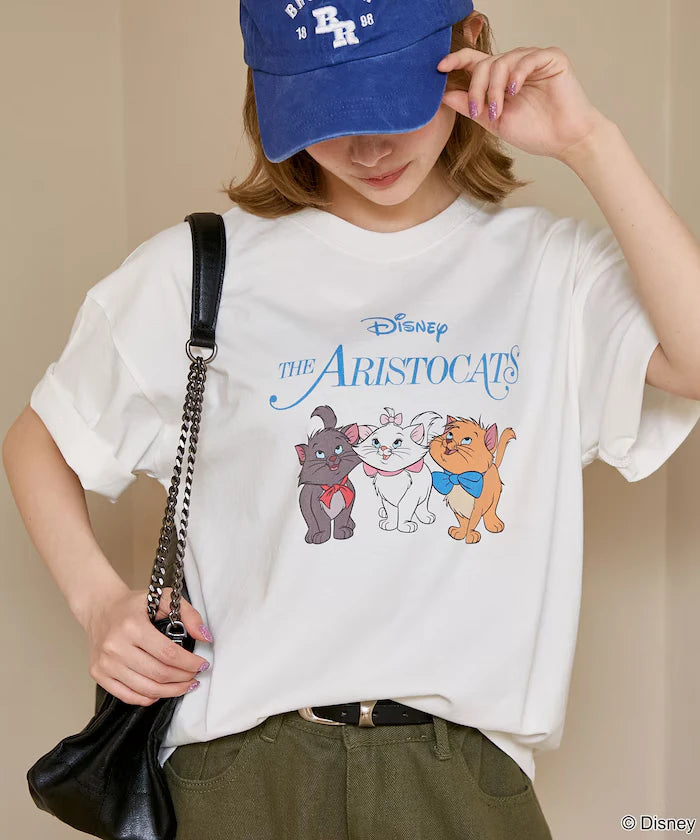 Disney Marie/Disney Marie/Print T-Shirt Limited Edition