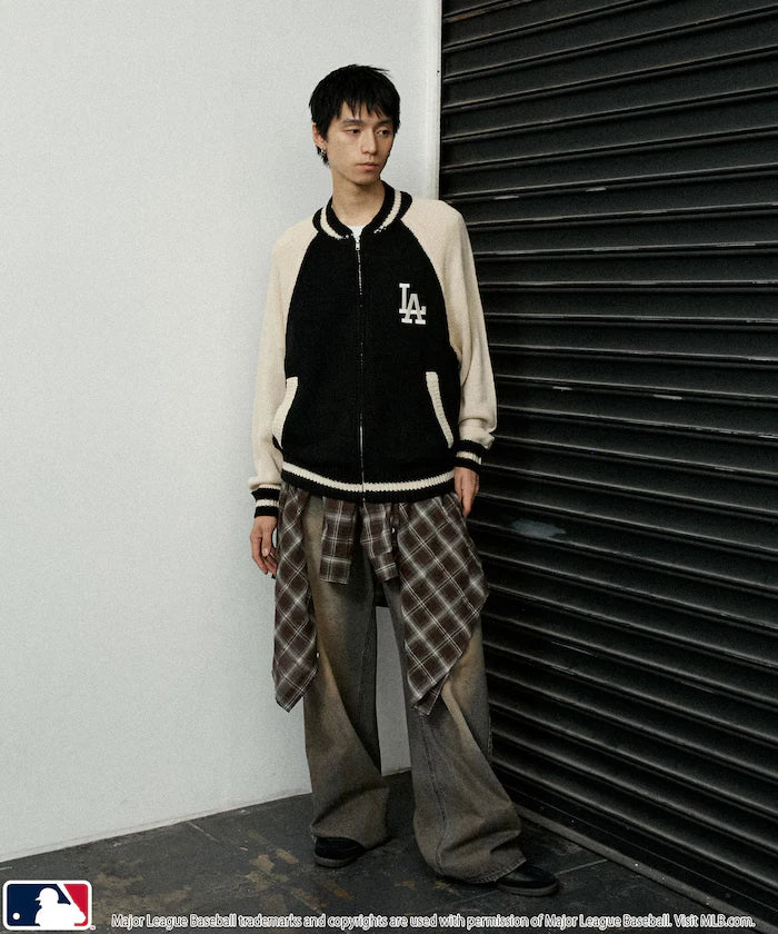 Custom ZIP KNIT CARDIGAN