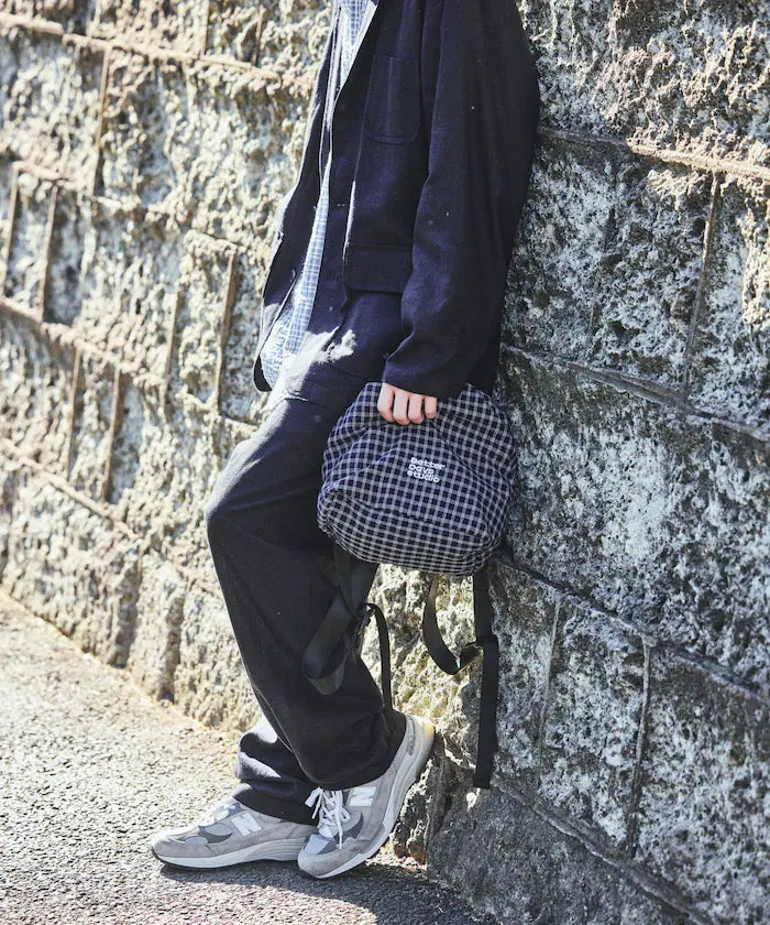 BetterDays Studio × FREAK'S STORE Packable Check Mini Bag